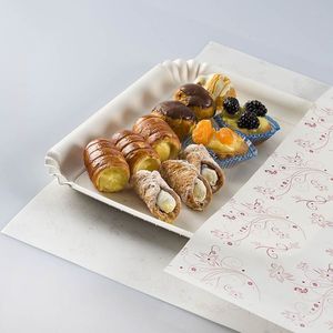 Papier d'emballage Pelleaglio 40 Gr - Fond blanc personnalisé avec logo semi-couleur - Product Image 3