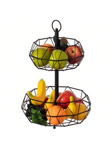 Corbeille à fruits moderne en métal pour cuisines contemporaines, avec un design minimaliste élégant et une construction robuste et durable - Product Image 5