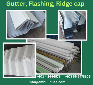 Máng xối và nhấp nháy để lắp đặt mái <span class=keywords><strong>Dubai</strong></span>/ UAE/oman/bahrain/kuwait/saudi arabia/QATAR/Muscat/sohar/salalah/<span class=keywords><strong>DOHA</strong></span> - Product Image 2