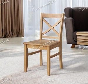 Elegante Silla de comedor de teca moderna y antigua estilo chino para el hogar Hotel restaurante cafetería comedor nuevo diseño de madera - Product Image 3