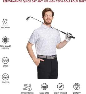 Polos informales de alta calidad OEM a precio de fábrica para hombre, Polo bordado transpirable de secado rápido a granel para Polo personalizado - Product Image 5