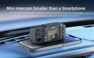 Kusn zl1200 4G PoC Walkie LTE toàn cầu đài phát thanh xe 50km phạm vi nói chuyện PTT hệ thống intercom Wifi tương thích zello ứng dụng 3G Xe đài phát thanh - Product Image 6