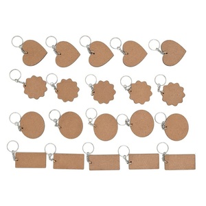 Llaveros de madera de alta calidad de estilo de lujo, logotipo personalizado grabado con láser, llaveros de madera de nogal, acero inoxidable y plástico - Product Image 2