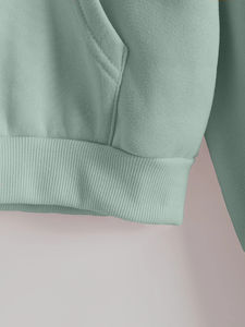 Blank/Plain Unisex <b>Hoodies</b> <b>zip</b> <b>up</b> <b>Hoodies</b> for Ladies With Customization - Product Image 4