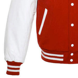 Blousons universitaires personnalisés, blousons bomber, blousons de baseball, vêtements de sport, streetwear, en laine, en cuir de mouton, mode hiver, tricotés pour l'extérieur - Product Image 6