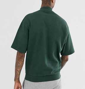 เสื้อยืดไหล่ตกสำหรับผู้ชายสไตล์หรูหราเสื้อยืดไหล่ตกป้องกันริ้วรอยคุณภาพระดับพรีเมียม - Product Image 3