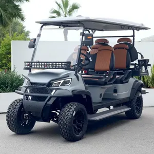 Exclusive luxury <b>golf</b> carts 2 8 seats with superior comfort and upgrade options for resorts villas and tourist shuttles cheap - Product Image 5