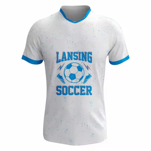 Maillots de supporters de football réversibles personnalisés Équipement de ventilateur unique pour les fans de football - Product Image 1