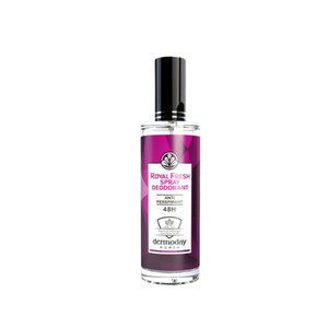 Desodorante en Aerosol Dermoday Royal Fresh para Mujer, 100 ml, Botella de Vidrio de Lujo, Antitranspirante de 48 Horas - Product Image 1