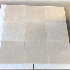 Muestras pequeñas de mármol Botticino Beige pulido de 20x20cm para exteriores e interiores, revestimiento de piscinas, pavimentos para entradas de vehículos, fabricado en Turquía, para jardín. - Product Image 3