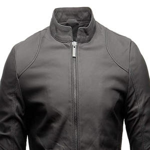 Veste en cuir de haute qualité pour hommes et femmes tissu tissé d'hiver en détresse véritable pour les motards - Product Image 5