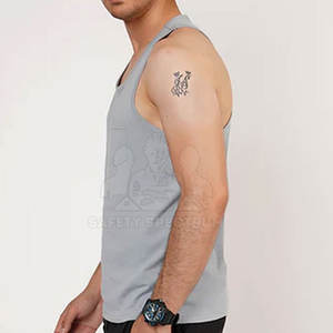 Camiseta sin Mangas Deportiva para Hombre, Tejido Transpirable de Alta Calidad, Secado Rápido, Ideal para Entrenamiento - Product Image 3