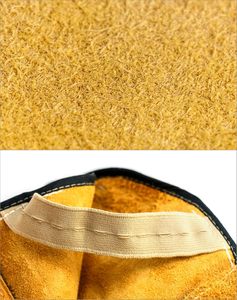 เครื่องเชื่อมหนังแบบแยกส่วนสำหรับงานหนักที่กันความร้อนที่ป้องกันขาพร้อมตะขอและห่วงสำหรับการป้องกันในอุตสาหกรรม - Product Image 3