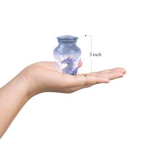 Las urnas Crystal Guardian Dragon para cenizas humanas Cremación Adultos Urnas funerarias Custom Perfect Memorials - Product Image 3