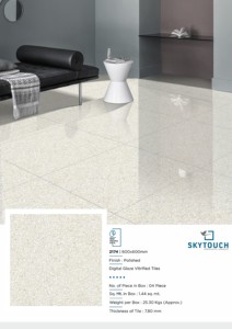 Carreaux de sol polis en porcelaine pour intérieur et extérieur de la meilleure qualité 600x600 Carreaux de choix pour matériaux de construction - Product Image 5