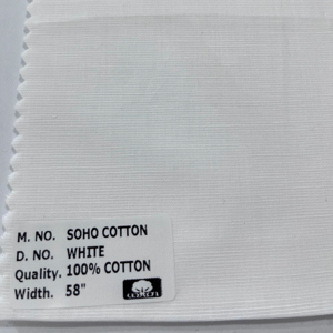 40s 50s 60s 100% algodón teñido blanqueado Dobby sólido pesado tejido sólido blanco camisas tela de algodón - Product Image 5