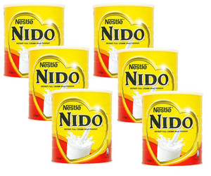 Nestle Nido latte in polvere, importato dalla Holland, appositamente formulato, fortificato con vitamine e minerali, imballaggio in scatola 2.5KG