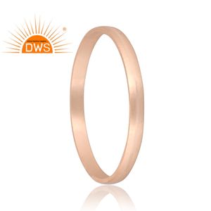 กำไลชุบทองสีโรสโกลด์สเตอริ่งเครื่องประดับชั้นดีสำหรับเป็นของขวัญสำหรับผู้หญิงของขวัญสำหรับผู้หญิงสำหรับผู้หญิง - Product Image 3