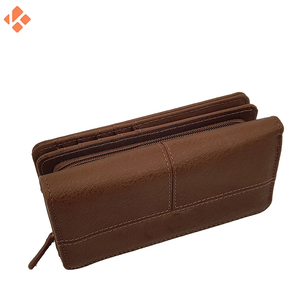 Cartera de mano vintage de cuero de vaca para mujer, el mejor diseño, logotipo personalizado, cierre de cremallera, bolso de tendencia a la venta - Product Image 6