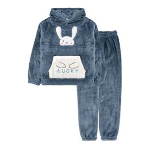 Ensemble 2 pièces en micro polaire RND Apparel pour femmes, toutes les 4 couleurs, haut et bas de sport à capuche, coupe ample, tailles S/M-L/XL # 714 - Product Image 4