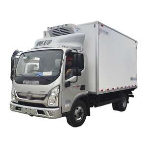 Used 4x2 <b>Small</b> Refrigerated Box Truck 31-40T Load Capacity <b>Light</b> Freezer Van Manual Transmission Diesel Euro 4 <150hp - Product Image 1