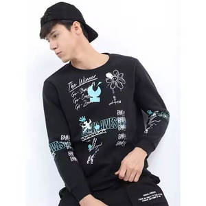 Qualité supérieure 100% coton pull nouveau Design haute vente Cool graphique sweat respirant haut à la mode brodé hiver - Product Image 1
