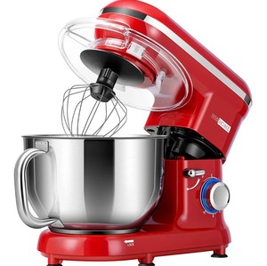 เครื่องผสมอาหารแบบตั้งโต๊ะไฟฟ้า ขายดี 6 ระดับความเร็ว สำหรับงานหนัก พร้อมโถสแตนเลส - Product Image 2