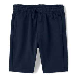 Gymboree Boys Navy <b>Slate</b> Fleece Shorts School Uniforms - Product Image 1