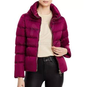 Low MOQ Custom <b>Women</b> Puffer <b>Jacket</b> <b>Lightweight</b> Breathable Wholesale Price Puffer <b>Jacket</b> For <b>Women</b> - Product Image 1