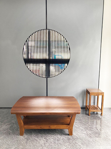 Support à fleurs en teck antique chinois de style charmant, 60 cm de haut, étagère de présentation pour hôtel ou salon - Product Image 2