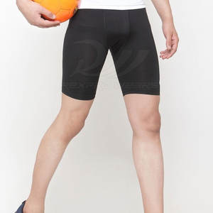 Shorts de compression pour hommes avec logo personnalisé en gros, shorts de compression de sport les plus vendus en vente - Product Image 4