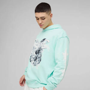 Sudaderas con Capucha con Estampado de Calavera Estilo Y2K para Hombre, Ropa de Invierno de Algodón Suave, Sudaderas con Impresión Personalizada, Servicio OEM/ODM - Product Image 4