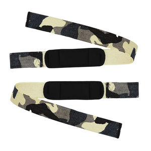 Muñequeras Unisex de Neopreno con Estampado de Camuflaje Rosa, Equipo de Levantamiento de Algodón Transpirable para Ejercicio Físico, Logotipo Personalizado, Entrenamiento de Seguridad - Product Image 5