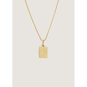 สร้อยคอเพชรดาวเหนือขนาดเล็ก - Product Image 1