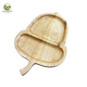 Assiette décorative en bois gravée en forme d'animal, motif dessin animé fait main, idéale pour les cadeaux - Product Image 5