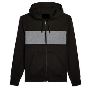 Sudaderas gruesas de lana pesada con bolsillos de carga Sudaderas con cremallera para hombres Sudaderas con capucha con cierre de cordón Doble - Product Image 1