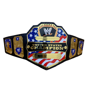 Ceinture de titre de championnat des États-Unis de taille personnalisée Taille adulte Plaques en alliage de zinc Boxe MMA Formation professionnelle Haute - Product Image 1