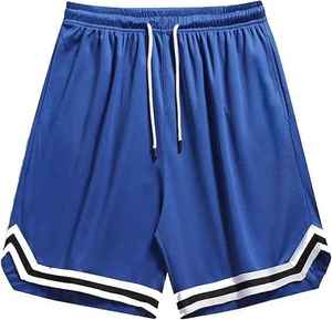 Custom Made Plus Size Athletic Spandex Polyester Streetwear Summer <b>Elastic</b> Outdoor Basketball Men's Shorts - Product Image 6