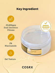 [COSRX ] แผ่นแปะตาหอยทากไฮโดรเจลขั้นสูง 60 แผ่น / 3.17 ออนซ์เกาหลีที่ขายดีที่สุดไม่มีพาราเบนไม่มีซัลเฟตไม่มีฟาทาเลต - Product Image 2