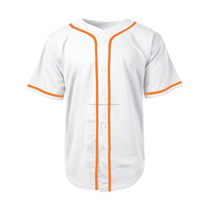 Jersey de béisbol de alta calidad con el último diseño, precio de fábrica, impresión por sublimación digital, tela transpirable - Product Image 1