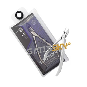 Pinzas para uñas encarnadas profesionales, de 6 mm mordaza, manicura experta, pinzas para uñas y cutículas de acero inoxidable, tijeras para pedicura artística de uñas - Product Image 4