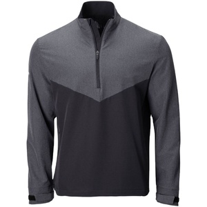 Jersey informal resistente al viento y al agua, sudadera con media cremallera, camisa de Golf de talla grande para hombre al aire libre, jersey con cremallera 1/4 para hombre - Product Image 1