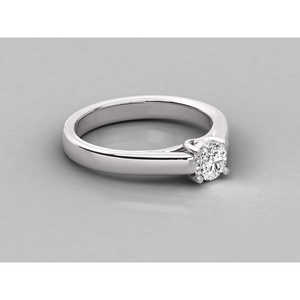 Anillo de Diamante Solitario Brillante en Oro de 10K - Product Image 5