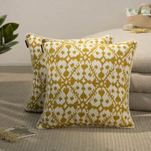 New Arrivals Cotton Printed Cushion Cover Wholesale Premium <b>18x18</b> Cushion Covers Online from India - Product Image 2