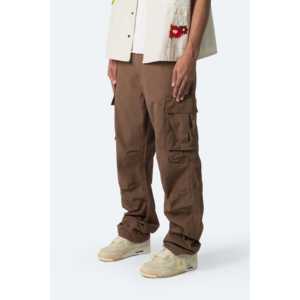 Pantalones Cargo Vintage Ultra Holgados 100% Algodón con Cierre de Cremallera y Cordones Ajustables - Product Image 2