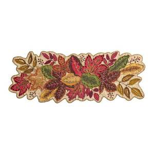 <b>Gift</b> Craft Elegant Seed Beads Embroidery <b>Table</b> Runner <b>for</b> <b>Christmas</b> or Halloween Special Events and Reception - Product Image 5