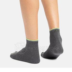 Calcetines Deportivos de Algodón 100%, Transpirables, de Secado Rápido, Ecológicos, Gruesos, para Invierno, Gimnasio, Correr, Duraderos - Product Image 4