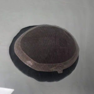 Perruque et patchs de cheveux 100% humains Remy indiens, prothèse, ondulation naturelle, ondulation profonde, cheveux Taz Bangladesh, bonnet U-Part, écologique - Product Image 2