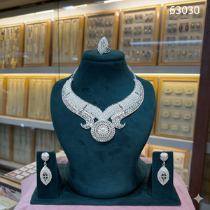 Parures de bijoux élégantes et stylées en alliage plaqué argent, accessoires de mode pour un style affirmé - Product Image 4