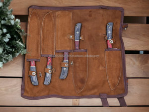 ชุดมีดเชฟสไตล์ญี่ปุ่น 5 ชิ้น ขายดี ผลิตจากเหล็กดามัสกัส ด้ามไม้โรสวูด เป็นมิตรกับสิ่งแวดล้อม สำหรับมืออาชีพ รวมถึง - Product Image 4